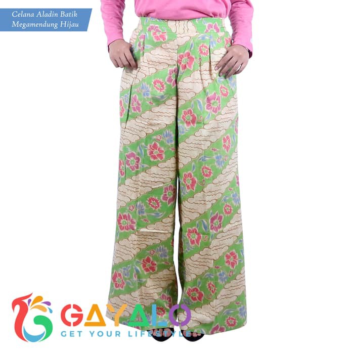 CELANA ALADIN BATIK MEGAMENDUNG/CELANA GAYALO/CELANA BATIK PANJANG
