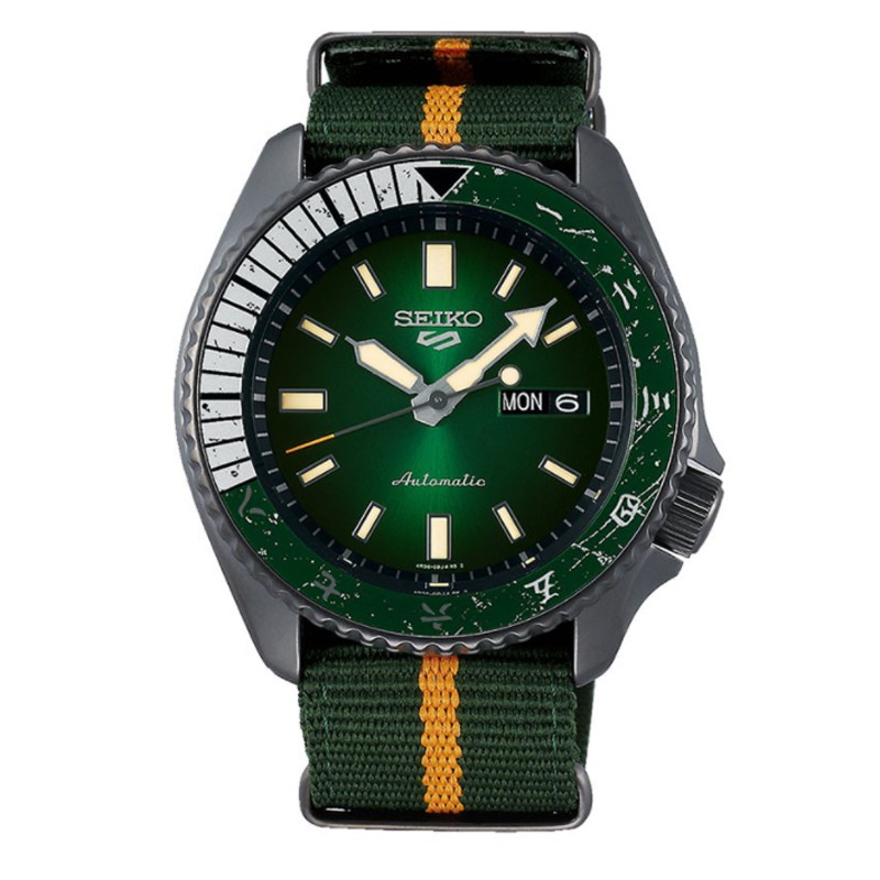 Seiko SRPF73K1 Naruto Edition  ( Character Rock Lee )