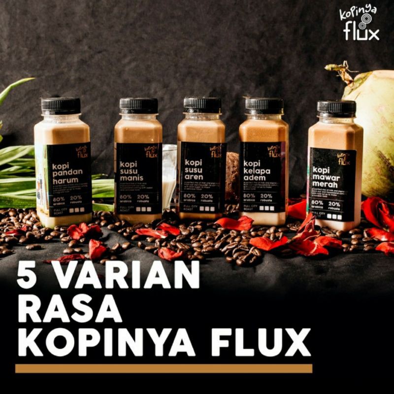 

PAKET LENGKAP KOPI 250ML - BY KOPINYAFLUX