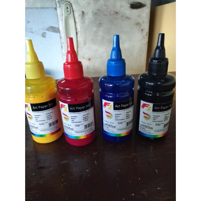 Jual Tinta Reffil Art Paper F1 100 Ml Printer Epson | Shopee Indonesia