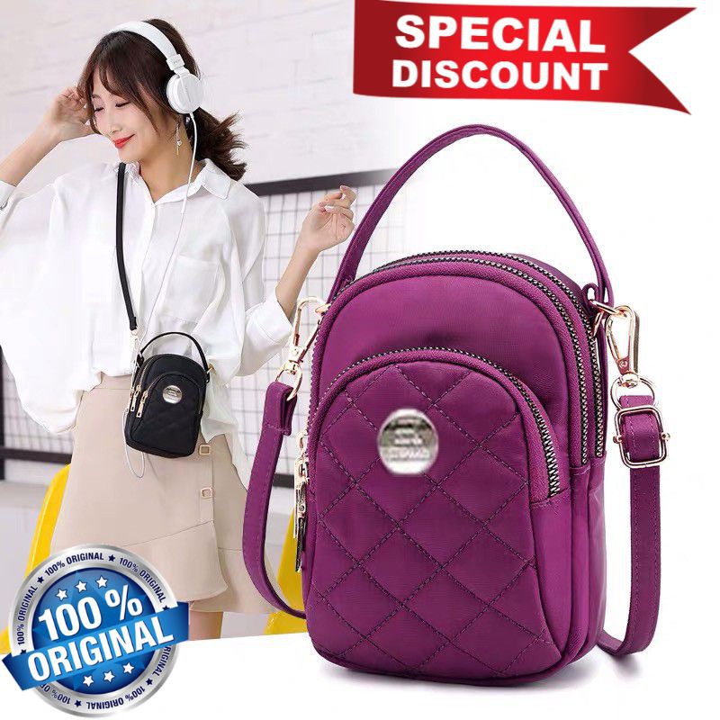 Original Tas Wanita Import Jinjing Dan Selempang CHIBAO Mini Bordir Best Seller