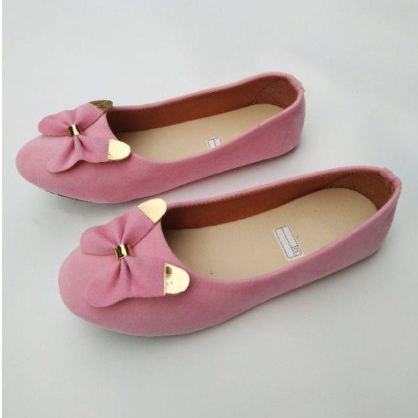 sepatu flatshoes anak pita lucu terbaru