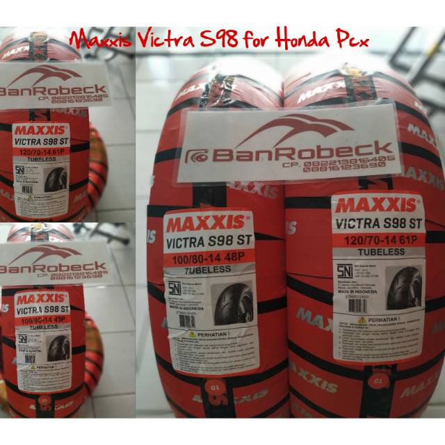 Paket Ban Pcx 150cc Maxxis Victra S98