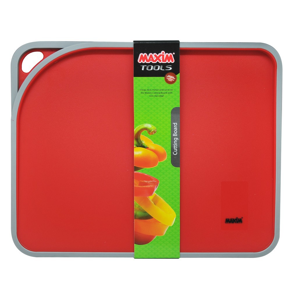 MAXIM TOOLS CUTTING BOARD RED 28 x 23 CM / TELENAN