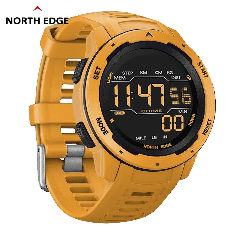 north edge mars 1 yellow edition jam tanga outdoor jam hiking jam tangan pria termurah