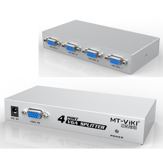 SPLITTER VGA 4 PORT, VGA SPLITER IN 1 OUT 4 PORT