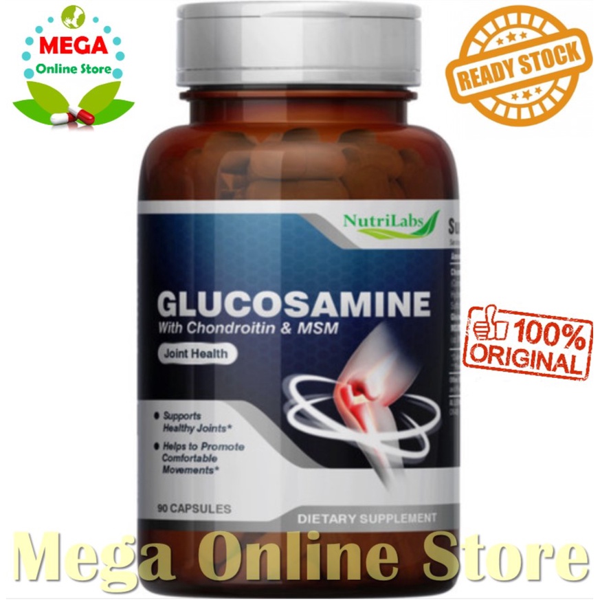 Nutrilabs Glucosamine with Chondroitin &amp; MSM 90 Kapsul