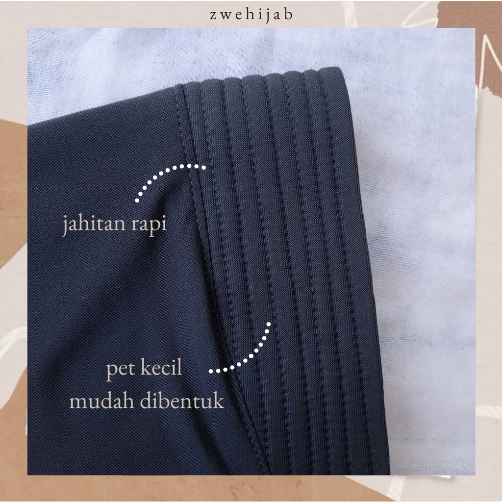Bergo Sport Premium Hijab Olahraga Bergo Jersey-5