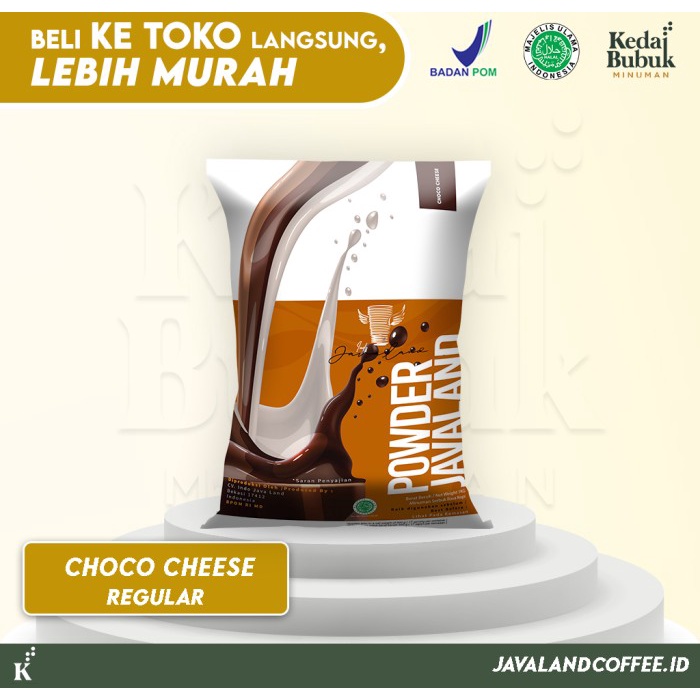 

BUBUK MINUMAN BUBBLE DRINKS 1KG RASA CHOCO CHEESE