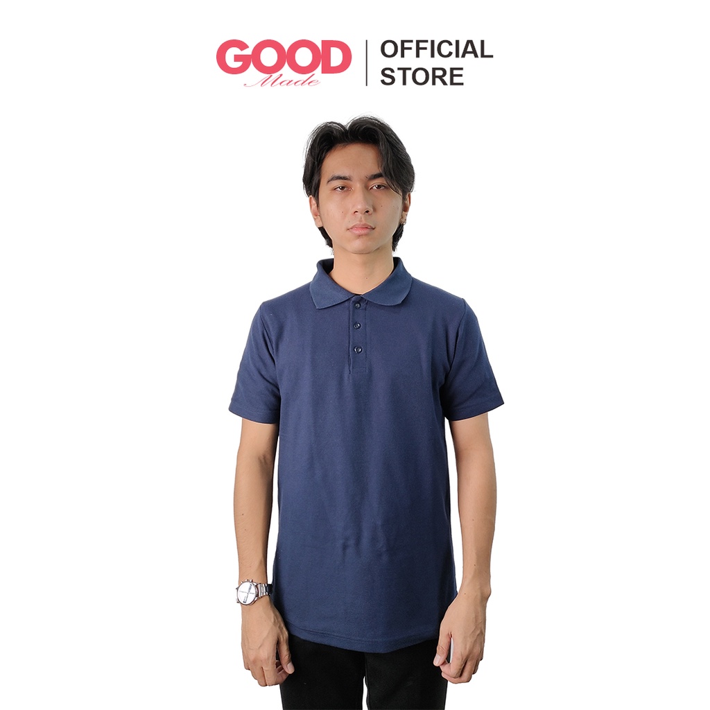 GOOD MADE - Polo Shirt Pria | Kaos Polo Pria Premium | COD