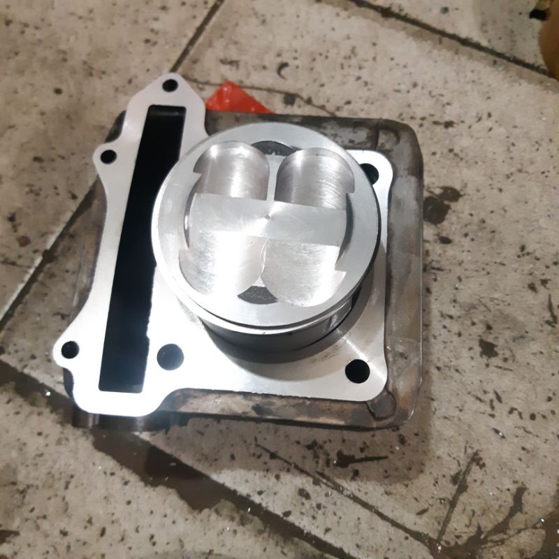 boring fu piston piston 70 71 72 satria fu liner 76 set piston