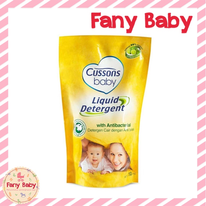 CUSSONS BABY LIQUID DETERGENT ANTIBACTERIAL POUCH 700ML BUY 1 GET 1