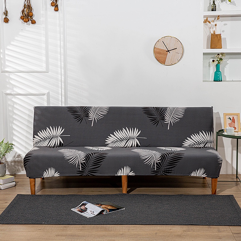 Rindu.Star Penutup Sofa Elastic Cover Sofa Bed Pattern Modern Menarik Sarung Sofa Bed One Size