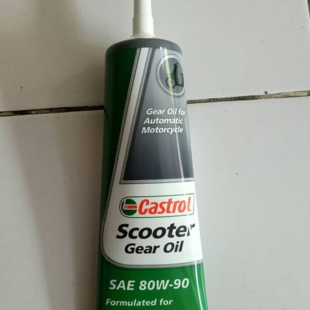 oli gear/oli gardan castrol SAE 80w/90 Rocommemded piaggio Vespa