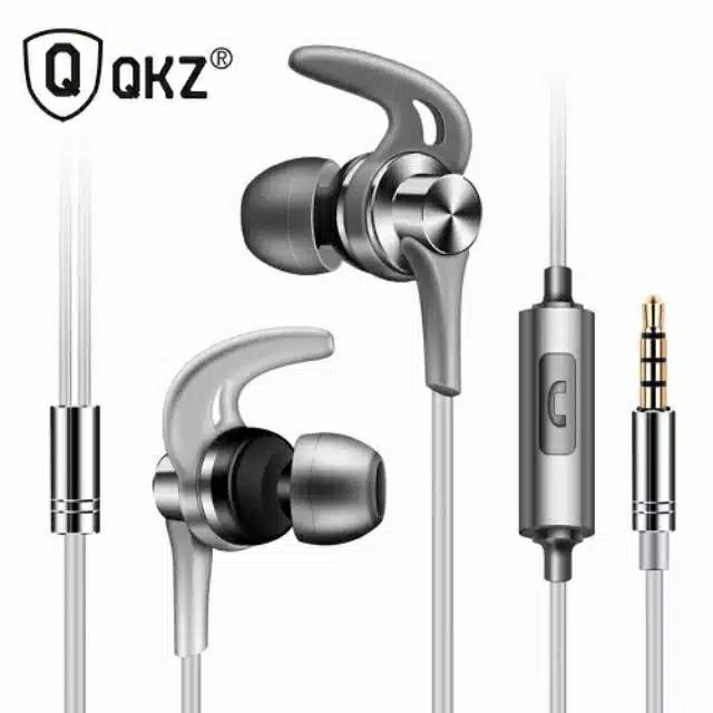 QKZ EQ1 with Mic EQ1 Hifi Stereo Bass 3D Sound Earphone