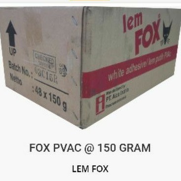 

Lem putih Fox 150 gram 1 karton