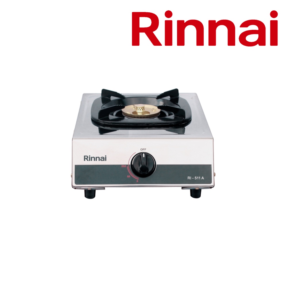 Rinnai RI-511A Kompor Gas 1 Tungku Stainless