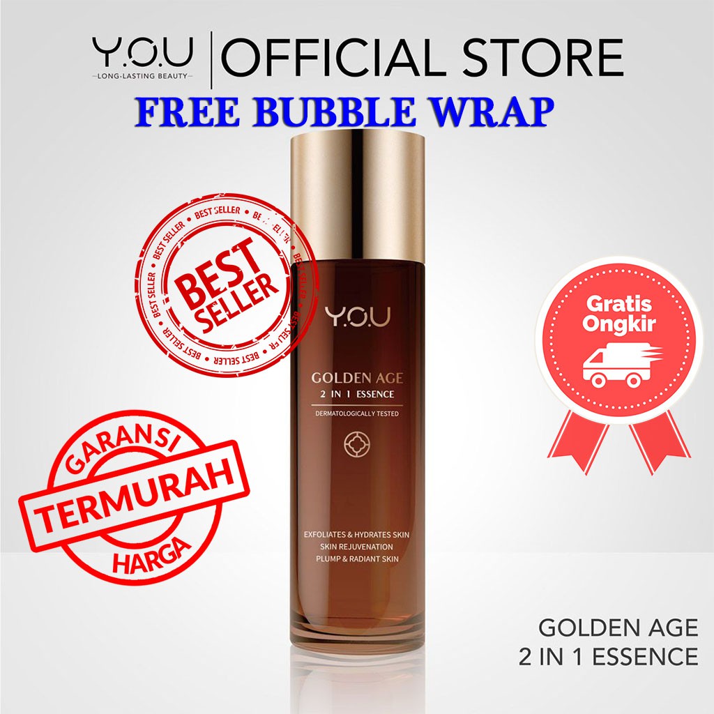 YOU Golden Age 2 in 1 Essence 100ml [1 Step for 8 skin Solutions]