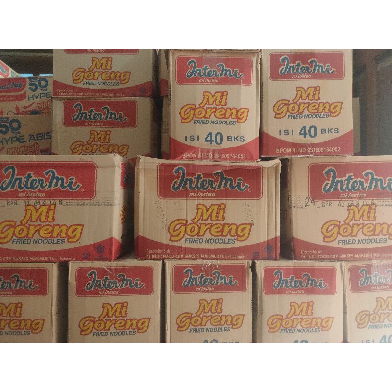 

intermie goreng 40pcs (dus) termurah...