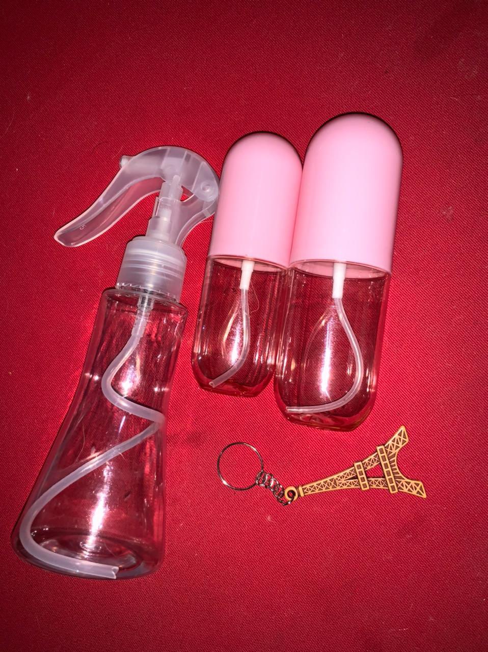Botol Spray Transparan Multifungsi Bahan Plastik Untuk Membersihkan / Menyiram Tanaman