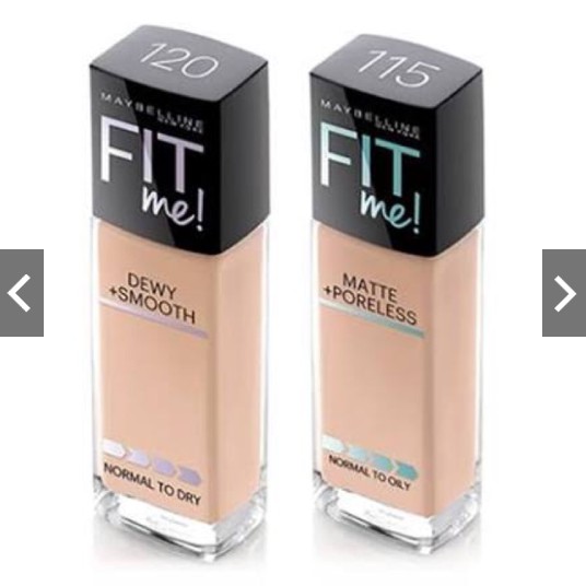 Maybelline fit me foundation