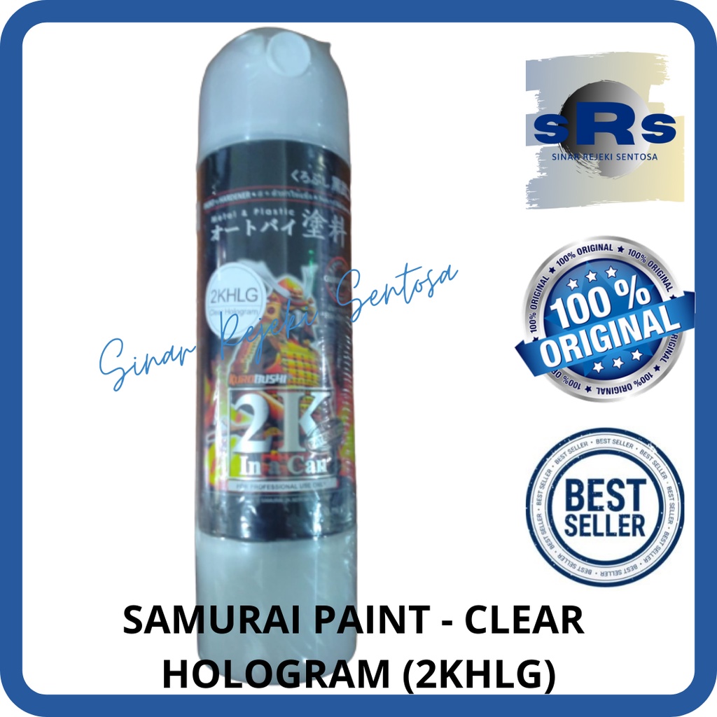 SAMURAI PAINT - CAT SAMURAI AEROSOL 2KHLG CLEAR HOLOGRAM