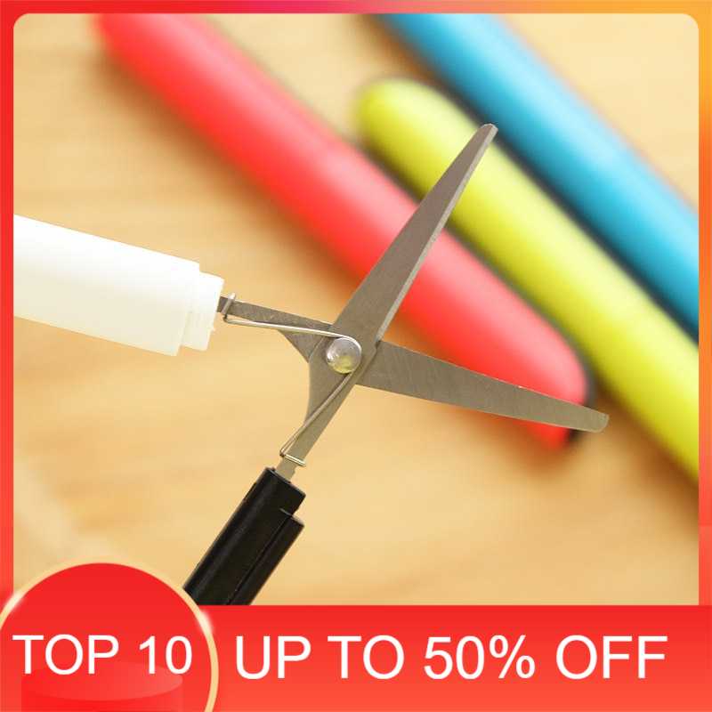 

Deli Gunting Safety Scissors Portable Mini Stainless Steel - 0600