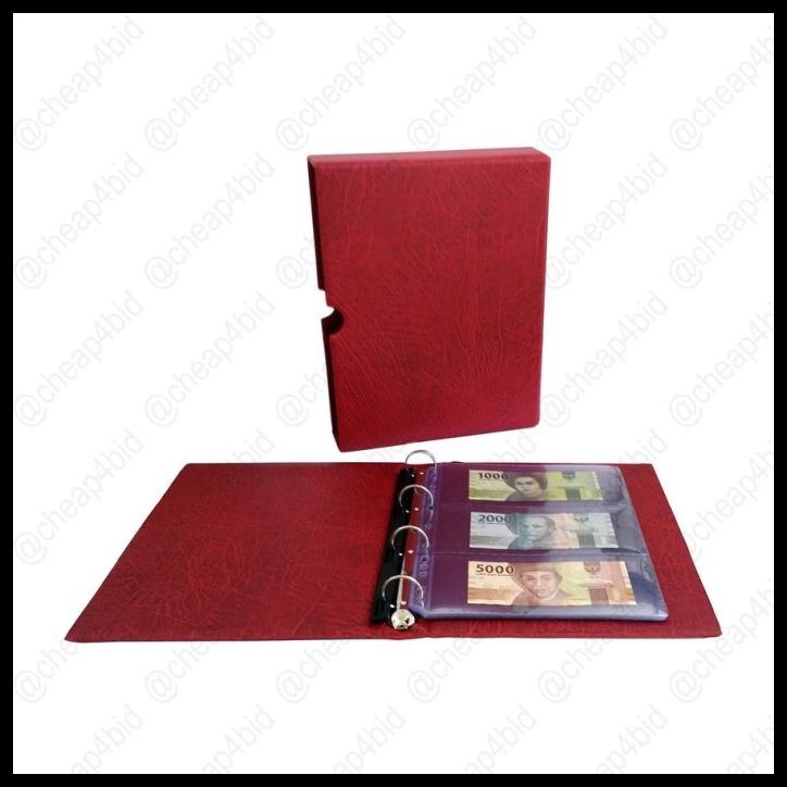 

Album Uang Kertas Refill Merek Mingt, Kondisi Baru Dan Kosongan - Hitam
