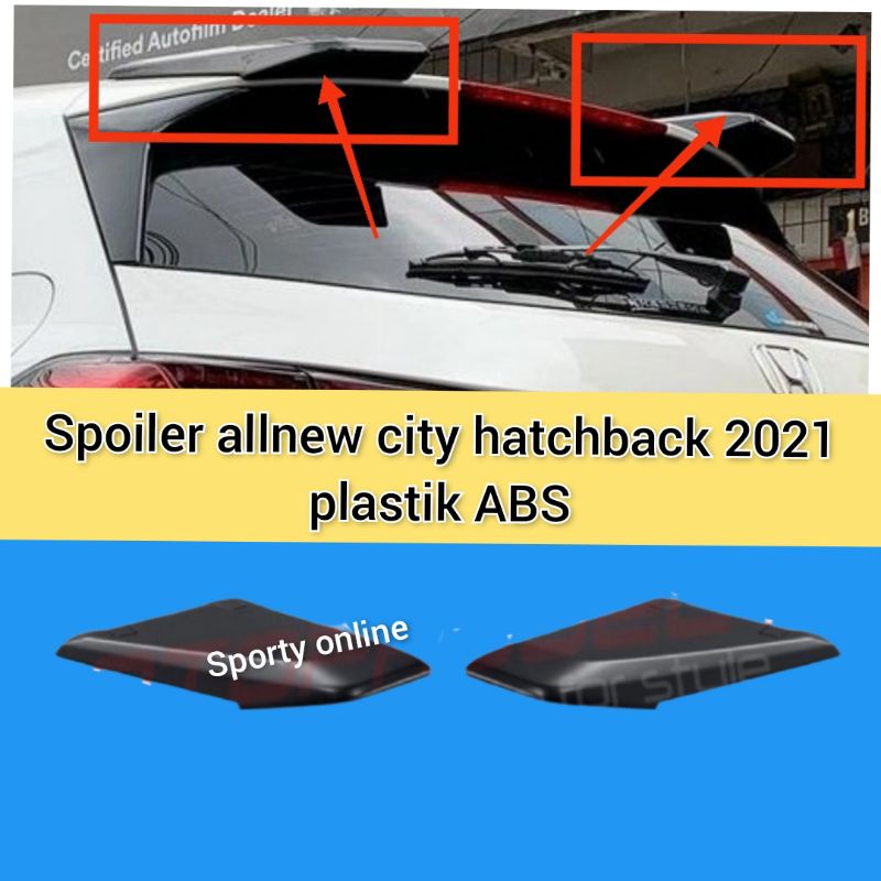 spoiler allnew city hatchback 2021