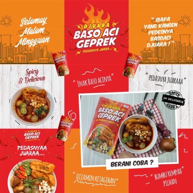 

Baso aci geprek djuara samiraos