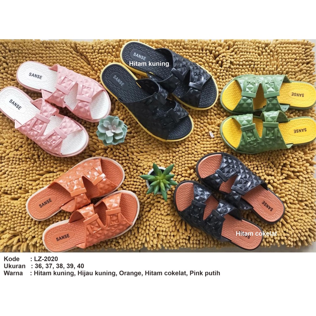 SANDAL SELOP PREMIUM WANITA / MODIS MOTIF DIAMOND LZ-2020 / TERLARIS 2021