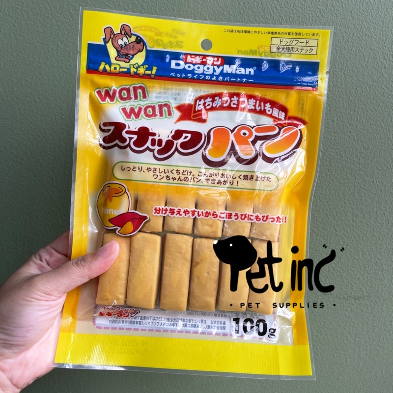 Doggyman wanwan soft bread (cheese, honey sweet potato, milk)