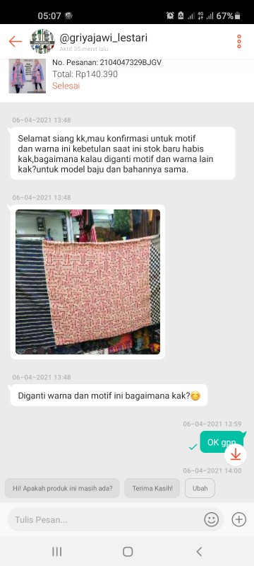 Terlaris Serut Genes Jelita Tunic Navbor Yelbor Whitbor Creambor Tunik Batik Modern