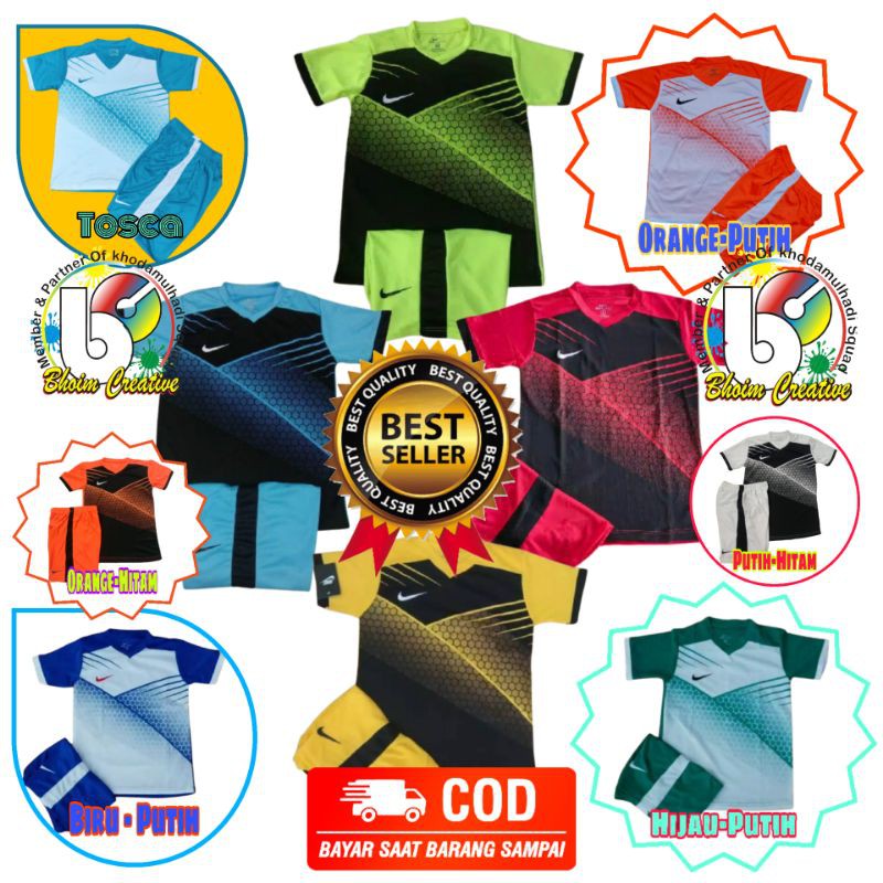 BAJU BOLA ANAK LAKI-LAKI / JERSEY FUTSAL MODEL NIKE TERLARIS BISA COD SELURUH INDONESIA