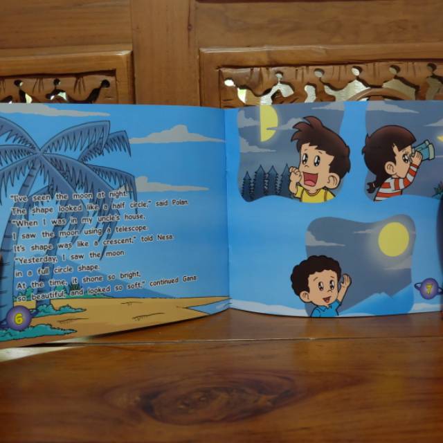 GANECA BAHASA INGGRIS - Buku Cerita Anak Series of Let's Read Stories Books  Moral Education-8