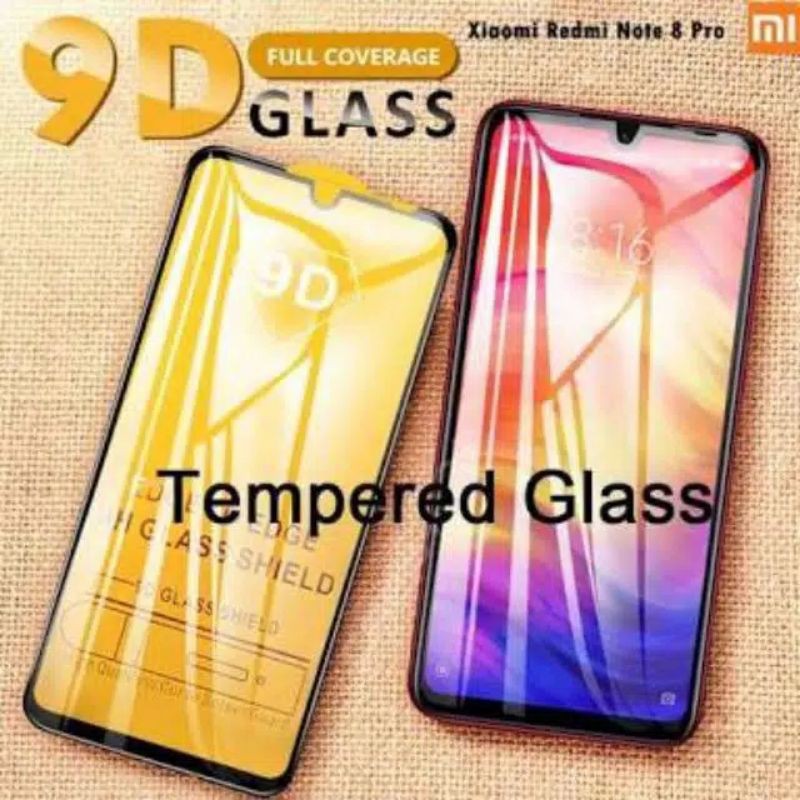 TAMPERED GLASS FULL COVER REDMi NOTE 8 PRO KUALITAS PREMIUM