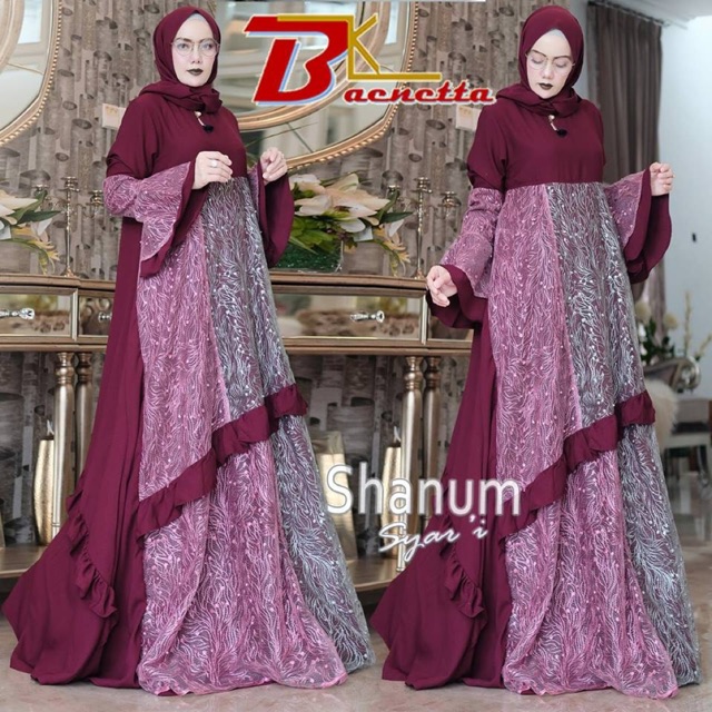 SHANUM By.Baenetta Gamis Branded ORIGINAL 100% Limited Collection