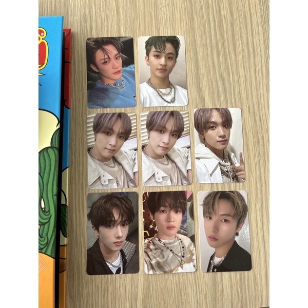 ready stock pc nct photo + luggage sticker set jeno mark haechan renjun chenle jisung photopack drea