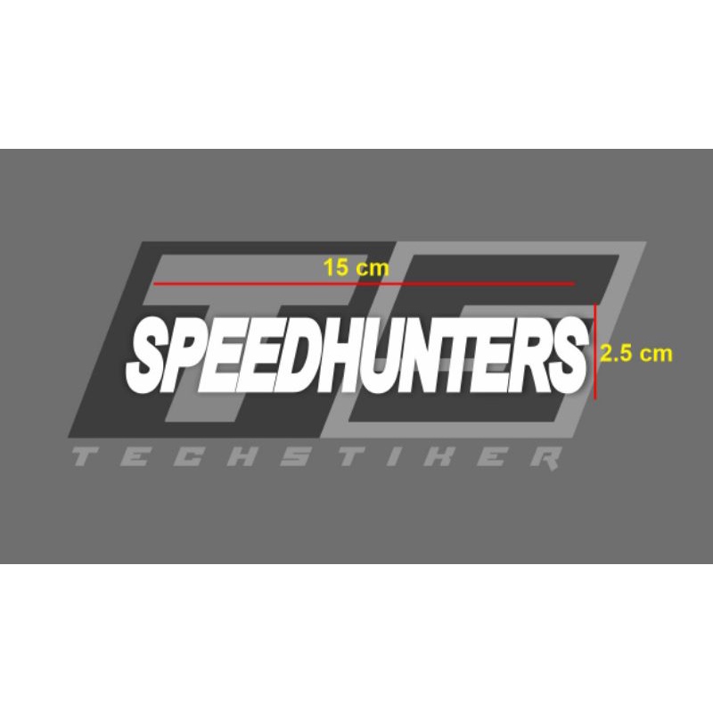 

Stiker Cutting SPEEDHUNTER