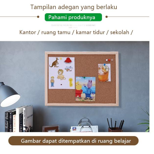 

Barang Pilihan.. Message board Background Boardsend sticker cork message board Decorative Board With Frame Cork Board