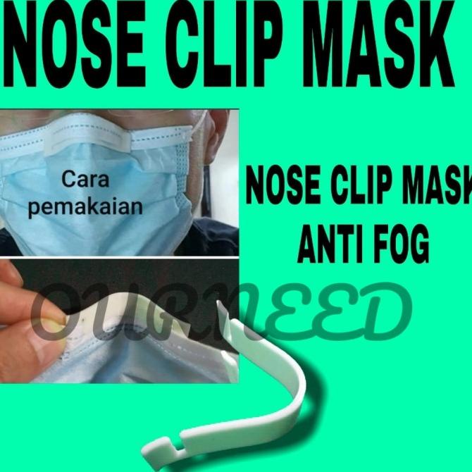 nose clip penjepit hidung masker antifog 90-ourneed-1 Kualitas Baik