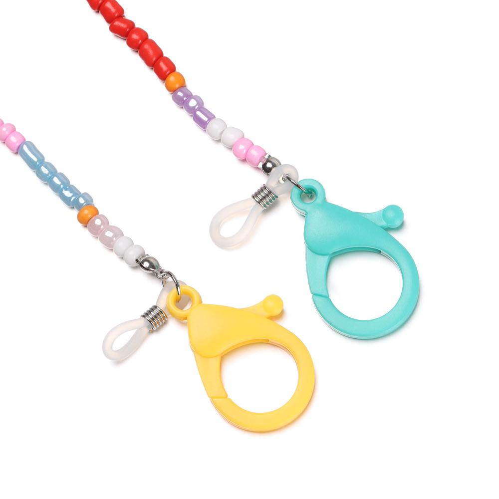 Lily Rantai Manik-Manik Akrilik Anak Anti Hilang Extender Letter Chain