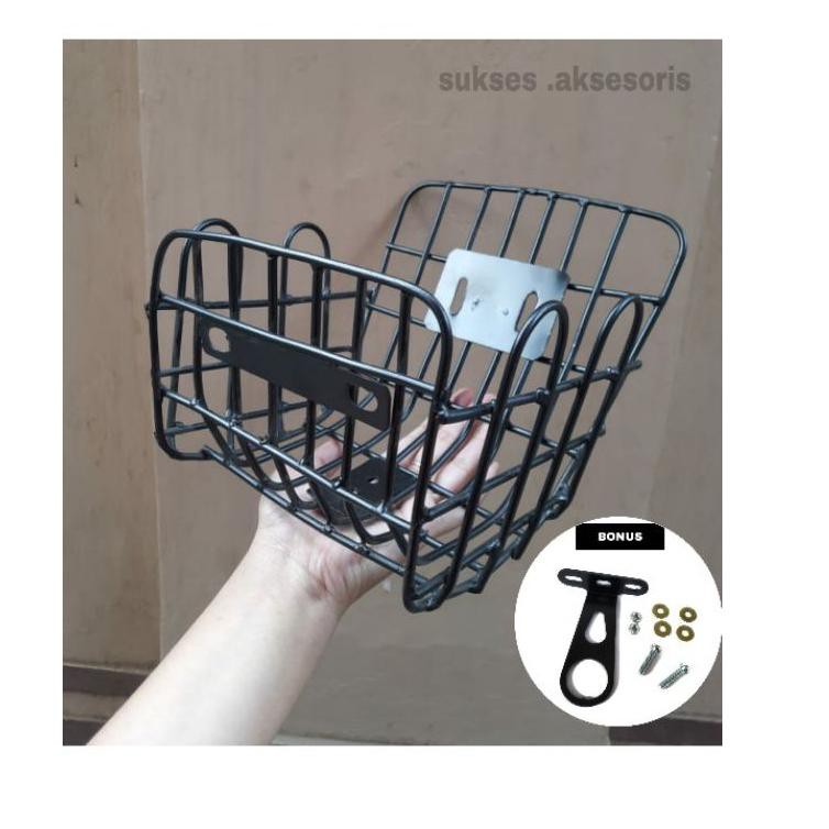 New Collection Keranjang Klasik Sepeda Minion Ontel Seli dan MTB