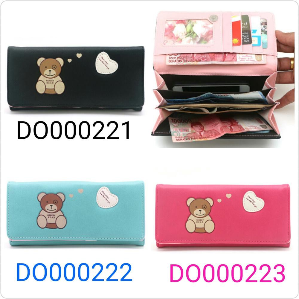 Dompet clutch wanita cewek gadis dompet hp import 