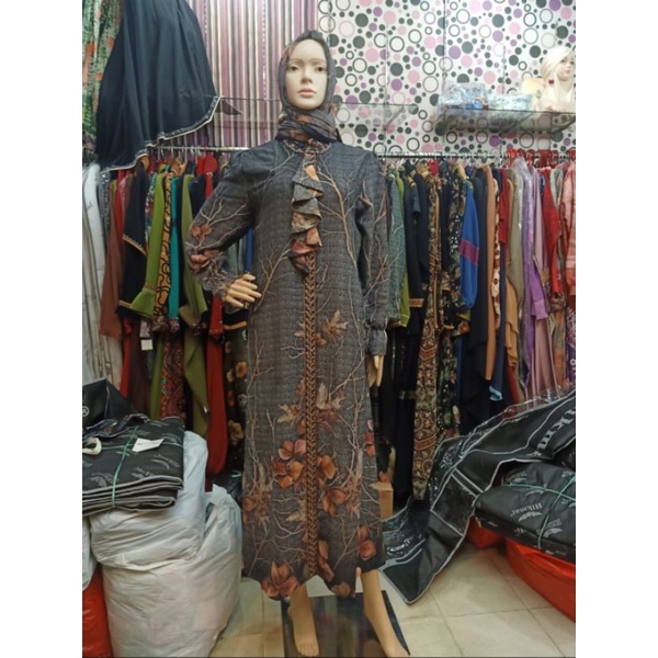 Hikmat C 7747 Maroon dan Green, Hikmat original