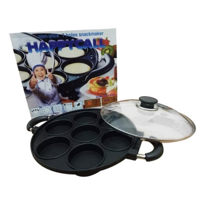 

Happycall Cetakan Martabak Mini / Dorayaki 7 lubang