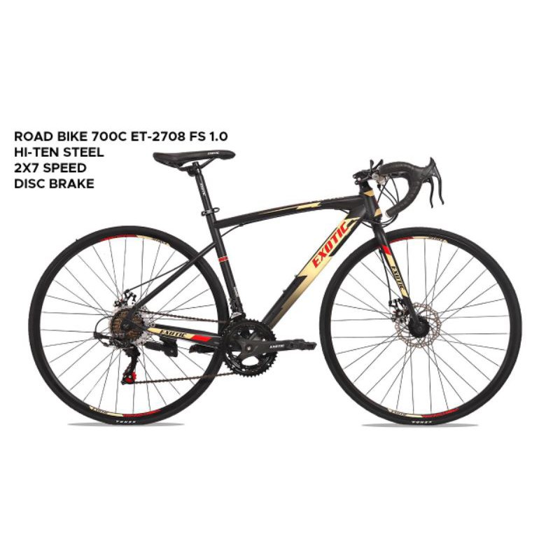 SEPEDA ROOD BIKE 700C EXOTIC 2708 FS 10