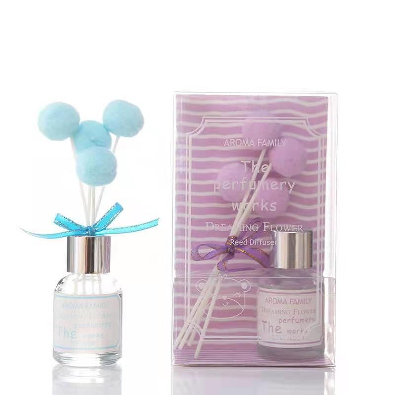 Reed Diffuser Aroma Terapi Pengharum Ruangan Essential oil Aromatherapy Replenisher Bunga Difuser-4