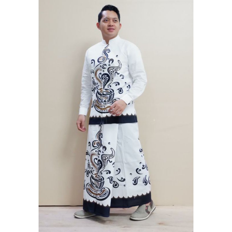 set koko batik motif kopi