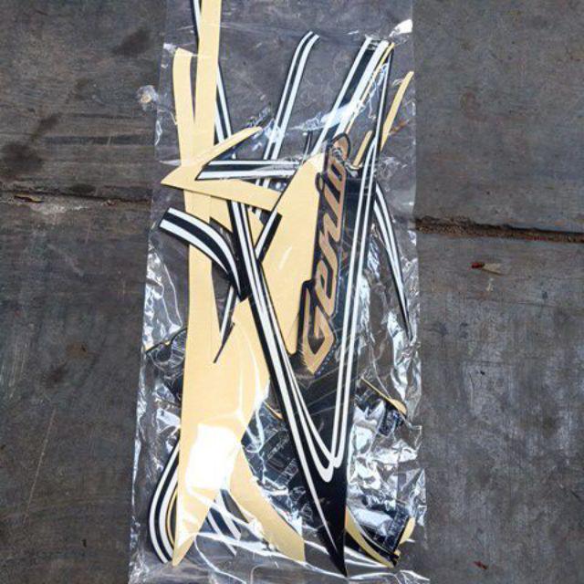 Stiker Striping Motor Honda Genio Iss Fabulous 2021 Hitam Stiker Striping Motor Honda Genio Iss Fabulous 2021 Hitam